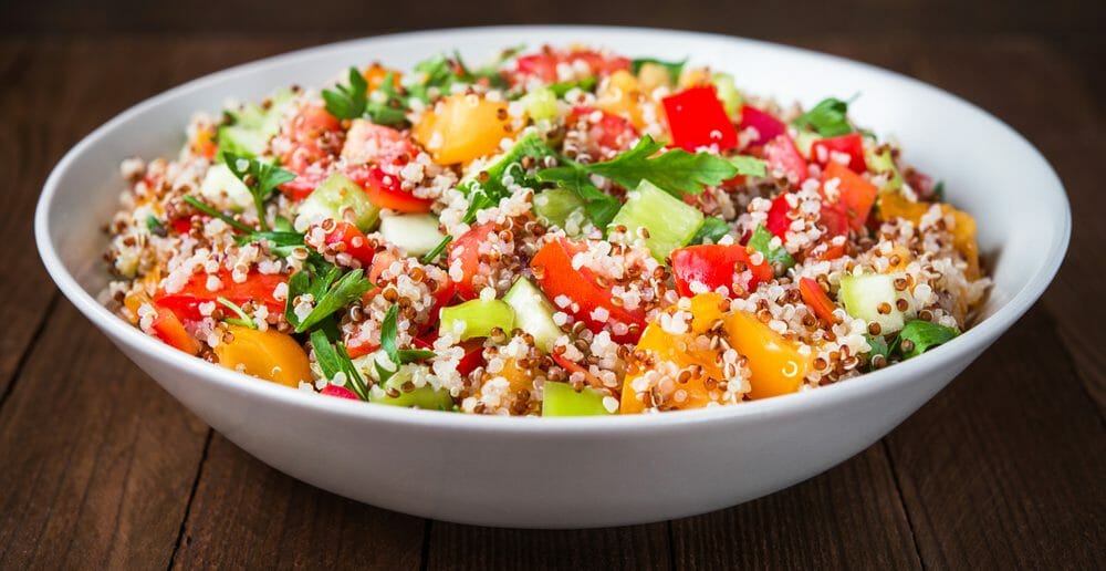 Menu à 2100 calories par jour
