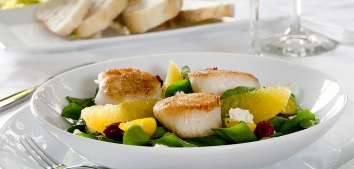 Recette salade de noix de saint jacques light - Le blog Anaca3.com