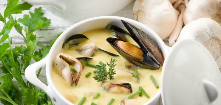 Recette de moules à la crème light - Le blog Anaca3.com