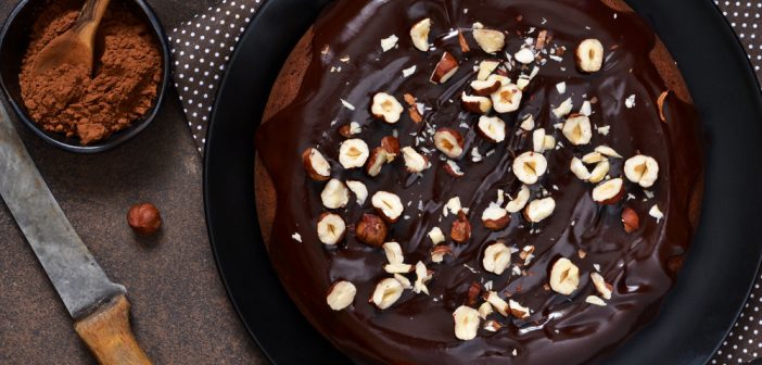 Gâteau léger au chocolat et noix light