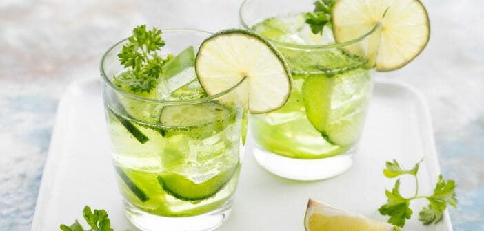 Maigrir avec une infusion citron-persil