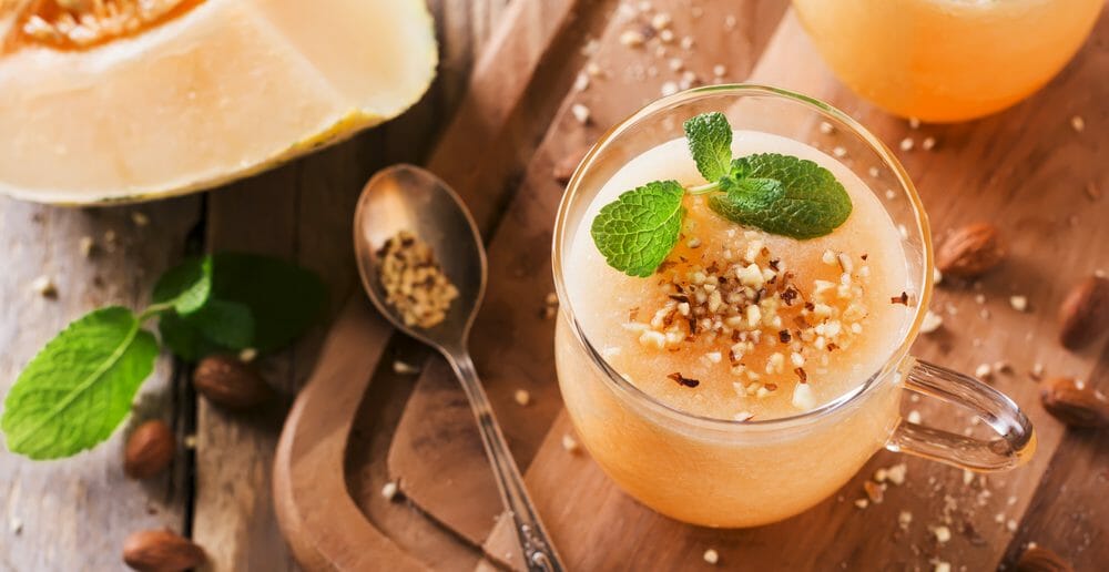 Recette de smoothie au melon et à la menthe